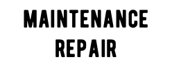 maintenance repair